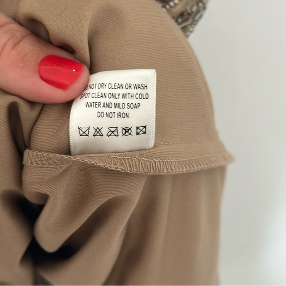 Adrianna Papell | Beaded Cocktail Dress | 14W - Picture 5 of 11